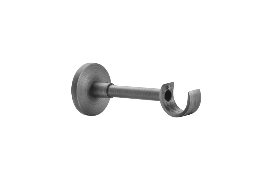 Support Standard Carbone 11cm pour tringles à rideaux