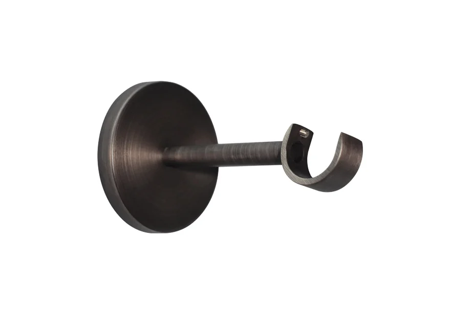 Contemporary Carbone 11cm Bracket for curtain rods ⌀ 30mm