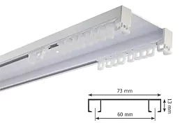 absolute deco rail rideaux tech300 double solution pour double rideau