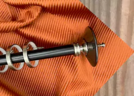 tringle rideaux ceramique et inox