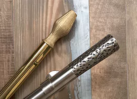 tringle rideaux elegance metal inox laiton bronze