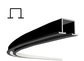 Gardinenschiene Tech300 caa biegbar
