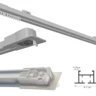 Dimensions Tech-Plaf-M recessed motorised curtain rail Dimensions Tech-Plaf-M recessed motorised curtain rail